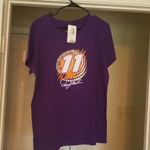 4/$25 Denny Hamlin womens race car shirt